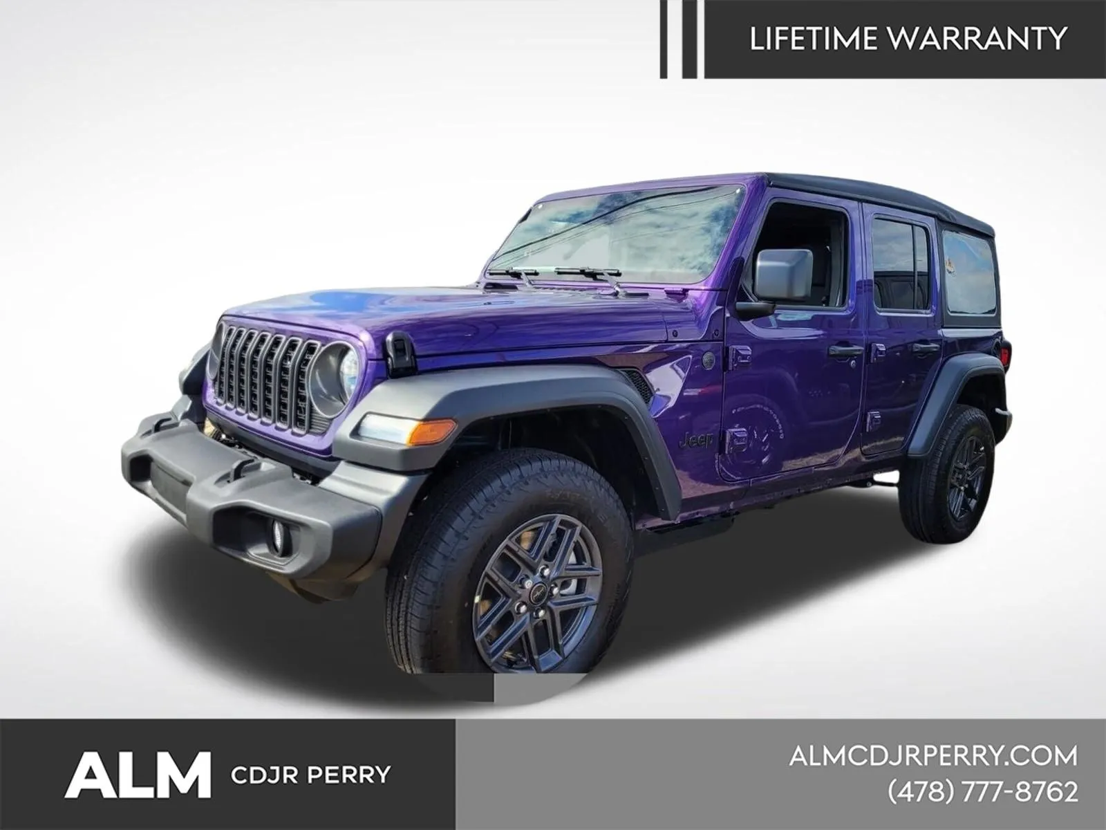 Purple 2026 Jeep Wrangler Sport S for sale in Perry, GA