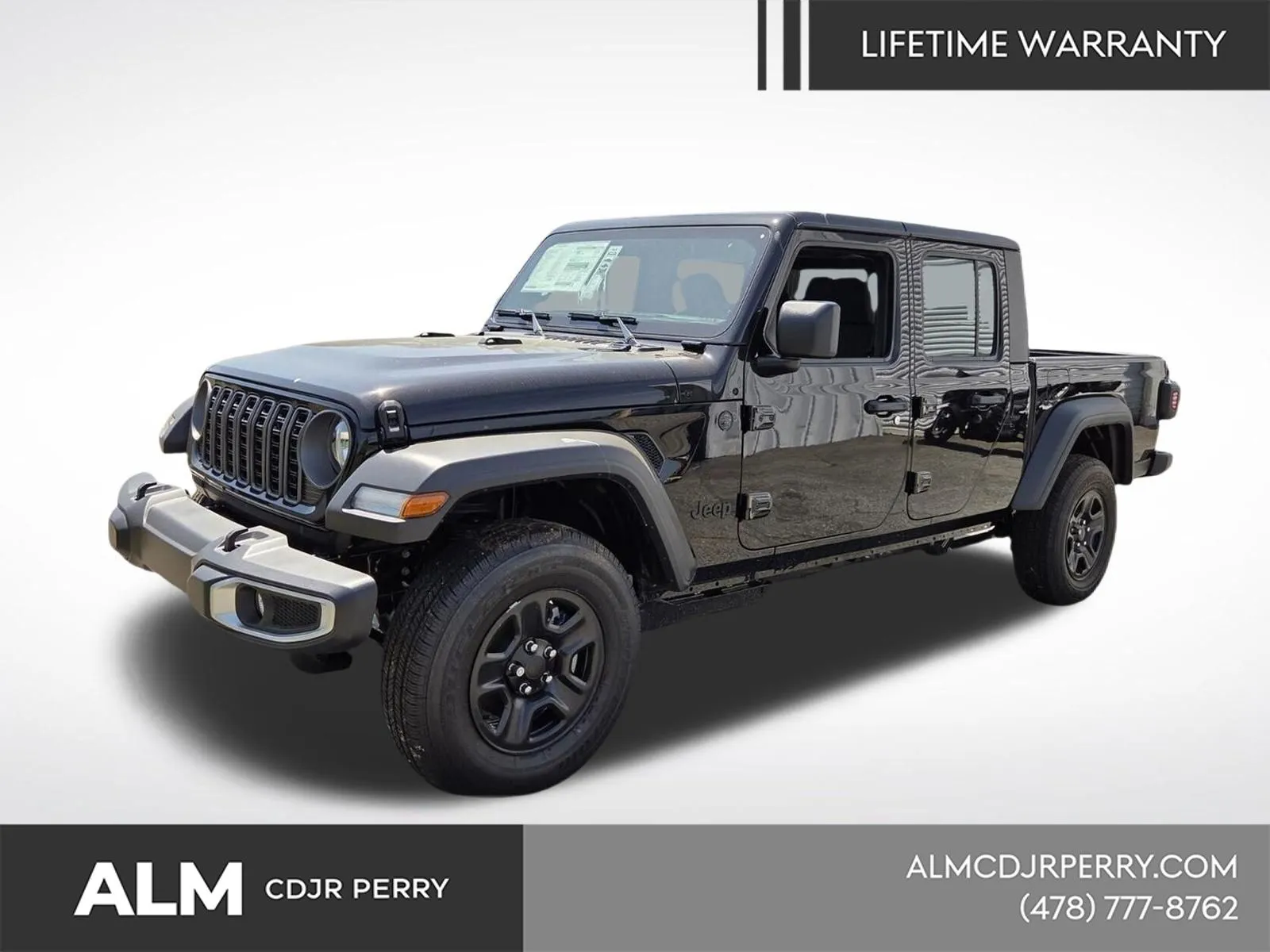 Black 2026 Jeep Gladiator Sport for sale in Perry, GA