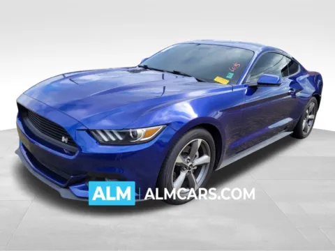 Blue 2015 Ford Mustang V6 for sale in Perry, GA
