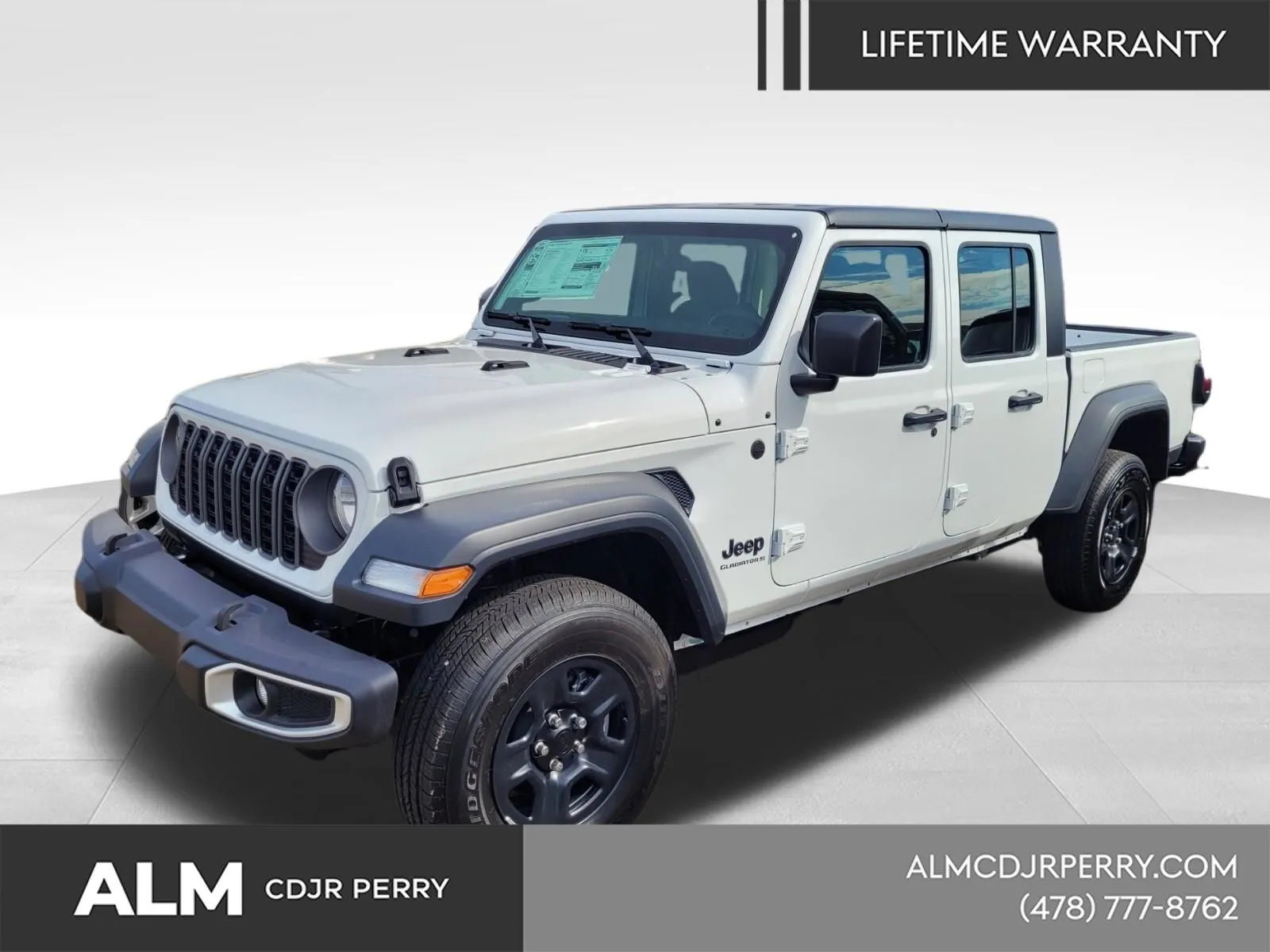 White 2026 Jeep Gladiator Sport for sale in Perry, GA