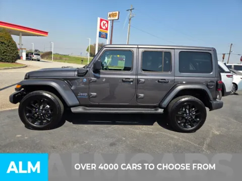 Photos of 2025 Jeep Wrangler Sahara 4xe for sale in Perry, GA at ALM CDJR Perry