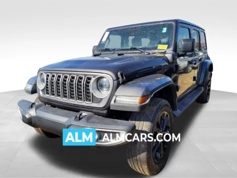 Gray 2025 Jeep Wrangler Sahara 4xe for sale in Perry, GA