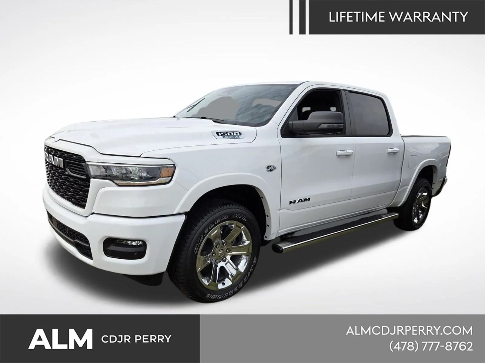 White 2026 Ram 1500 Big Horn/Lone Star for sale in Perry, GA