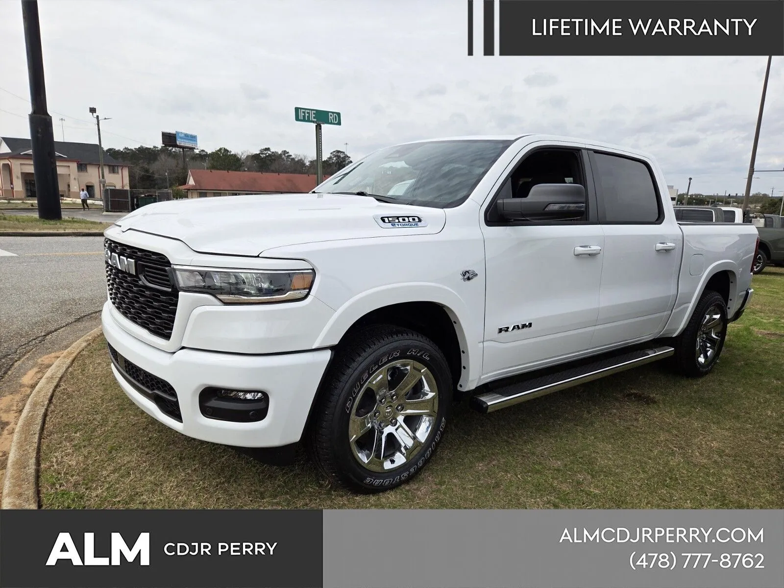 White 2026 Ram 1500 Big Horn/Lone Star for sale in Perry, GA