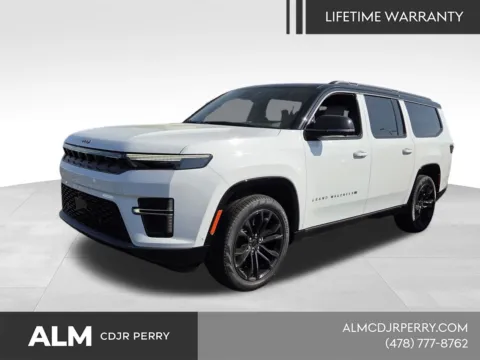 White 2026 Jeep Grand Wagoneer L Summit Obsidian for sale in Perry, GA