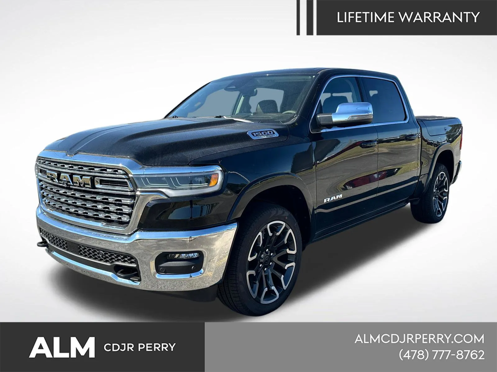 Black 2026 Ram 1500 Limited for sale in Perry, GA