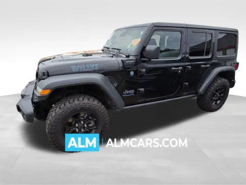 Black 2025 Jeep Wrangler Willys 4xe for sale in Perry, GA