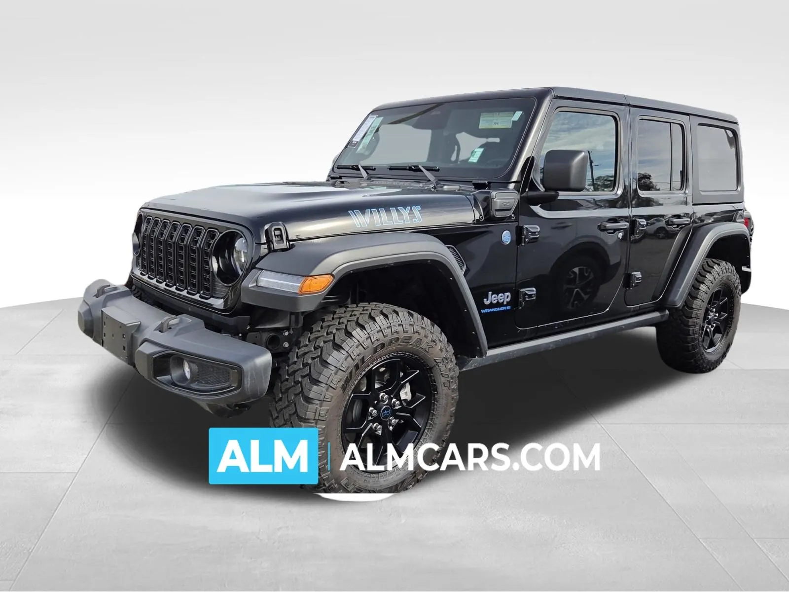 Black 2025 Jeep Wrangler Willys 4xe for sale in Perry, GA