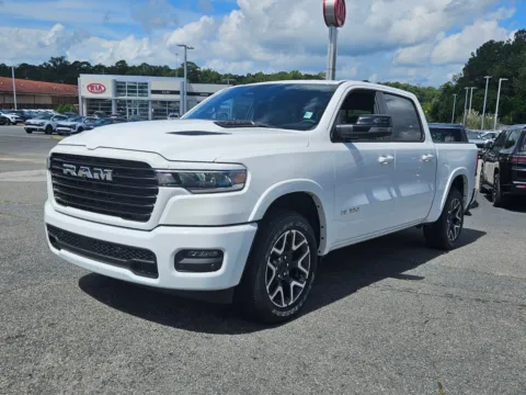 White 2025 Ram 1500 Laramie for sale in Perry, GA
