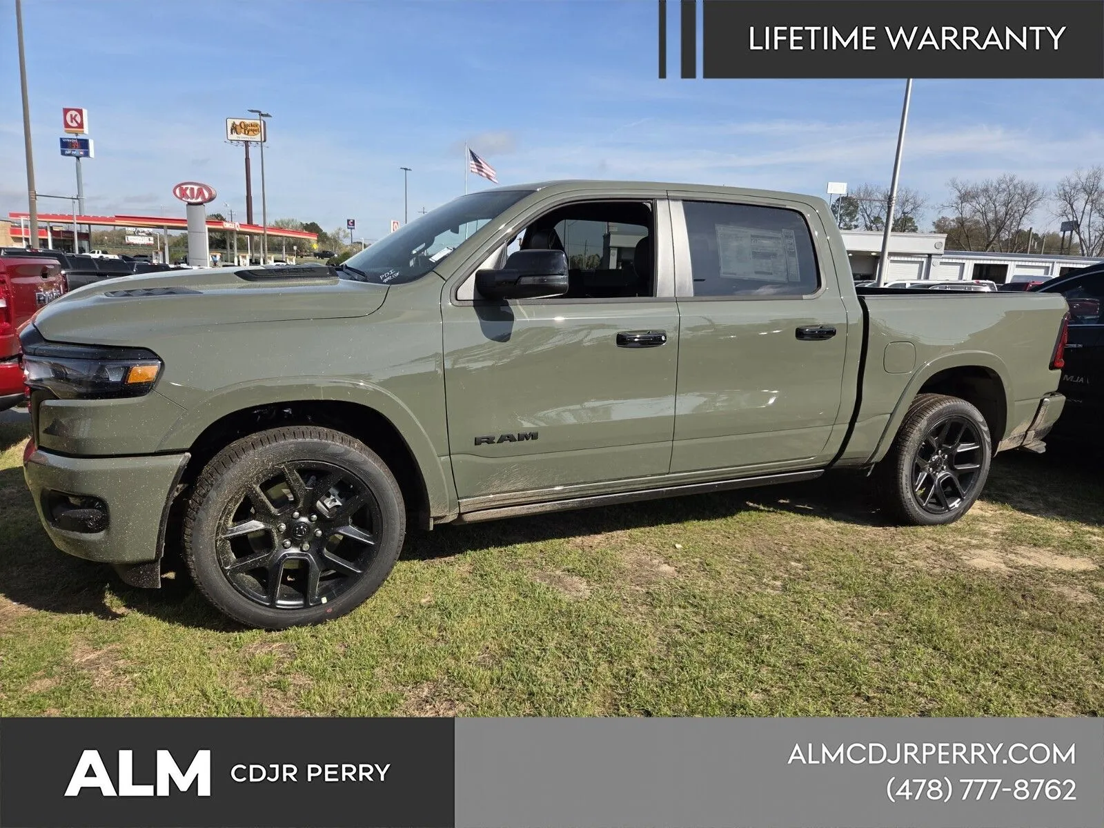 Green 2026 Ram 1500 Laramie for sale in Perry, GA