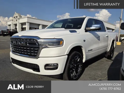 White 2026 Ram 1500 Limited for sale in Perry, GA