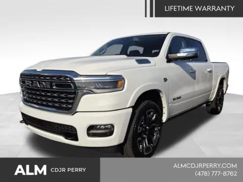 White 2026 Ram 1500 Limited for sale in Perry, GA