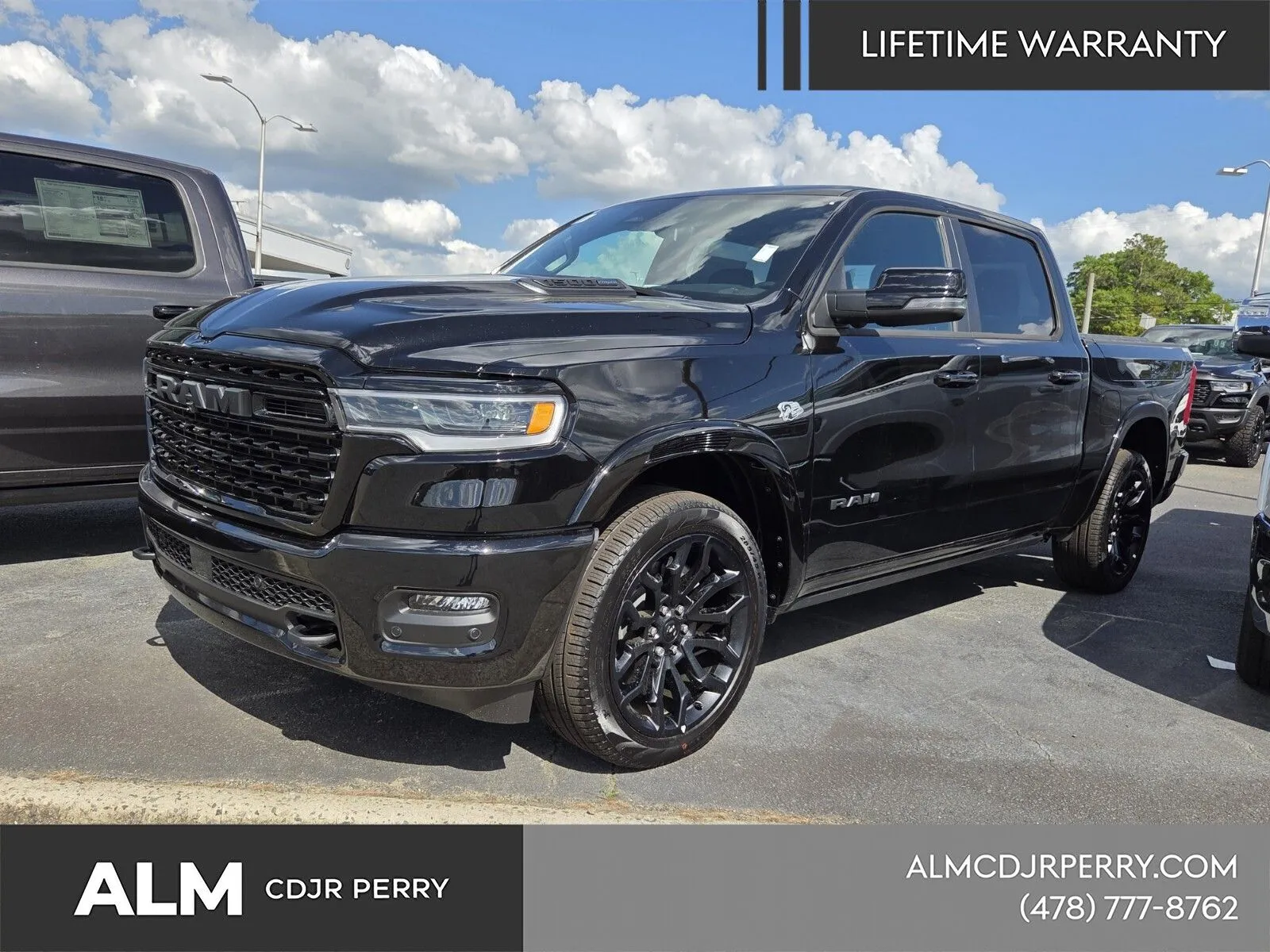 Black 2026 Ram 1500 Limited for sale in Perry, GA