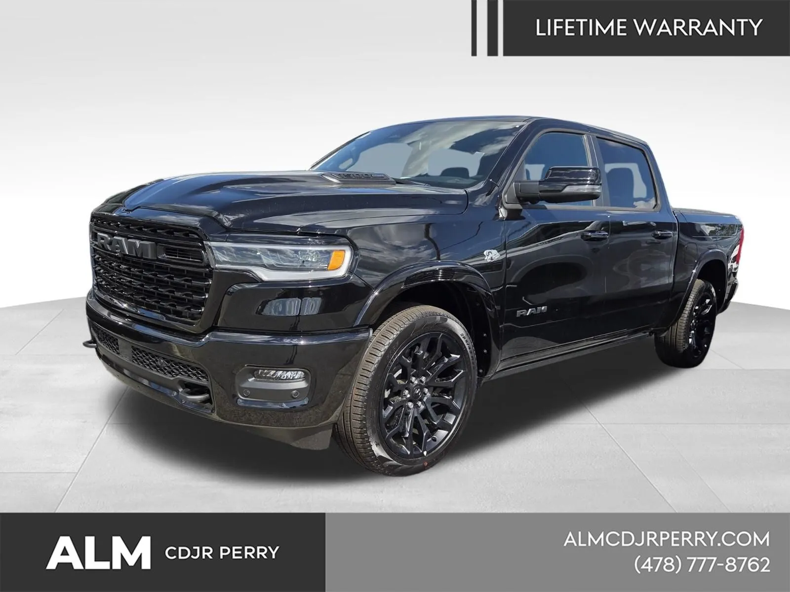 Black 2026 Ram 1500 Limited for sale in Perry, GA