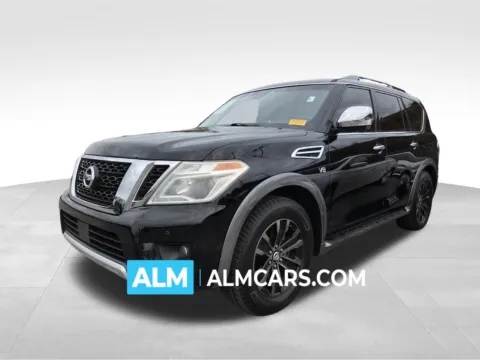 Black 2017 Nissan Armada Platinum for sale in Perry, GA