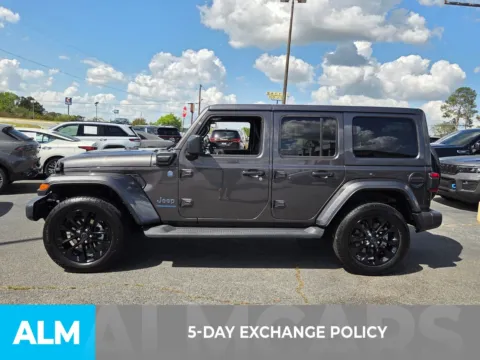 More photos of 2025 Jeep Wrangler Sahara 4xe at ALM CDJR Perry, GA