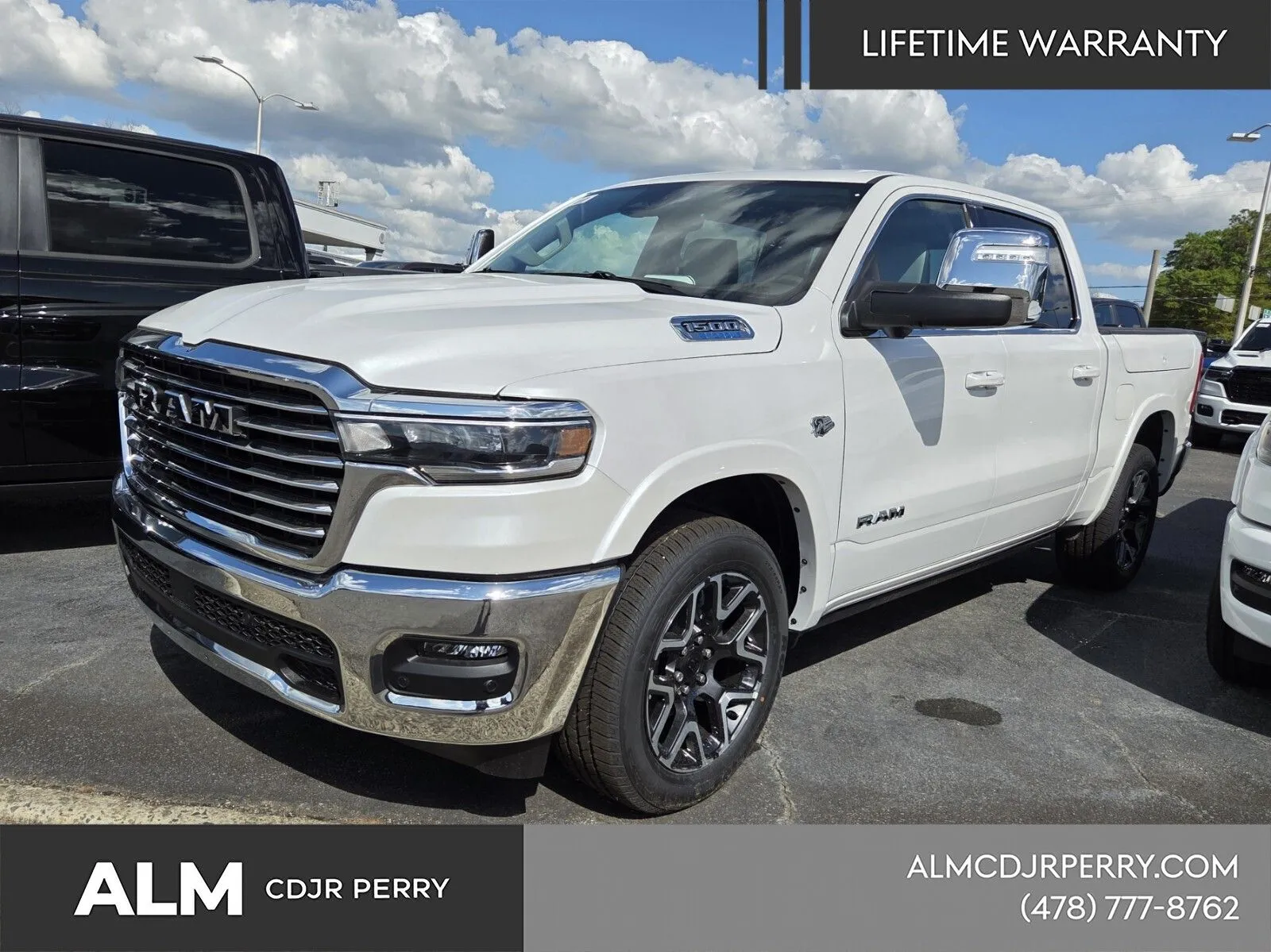 White 2026 Ram 1500 Laramie for sale in Perry, GA