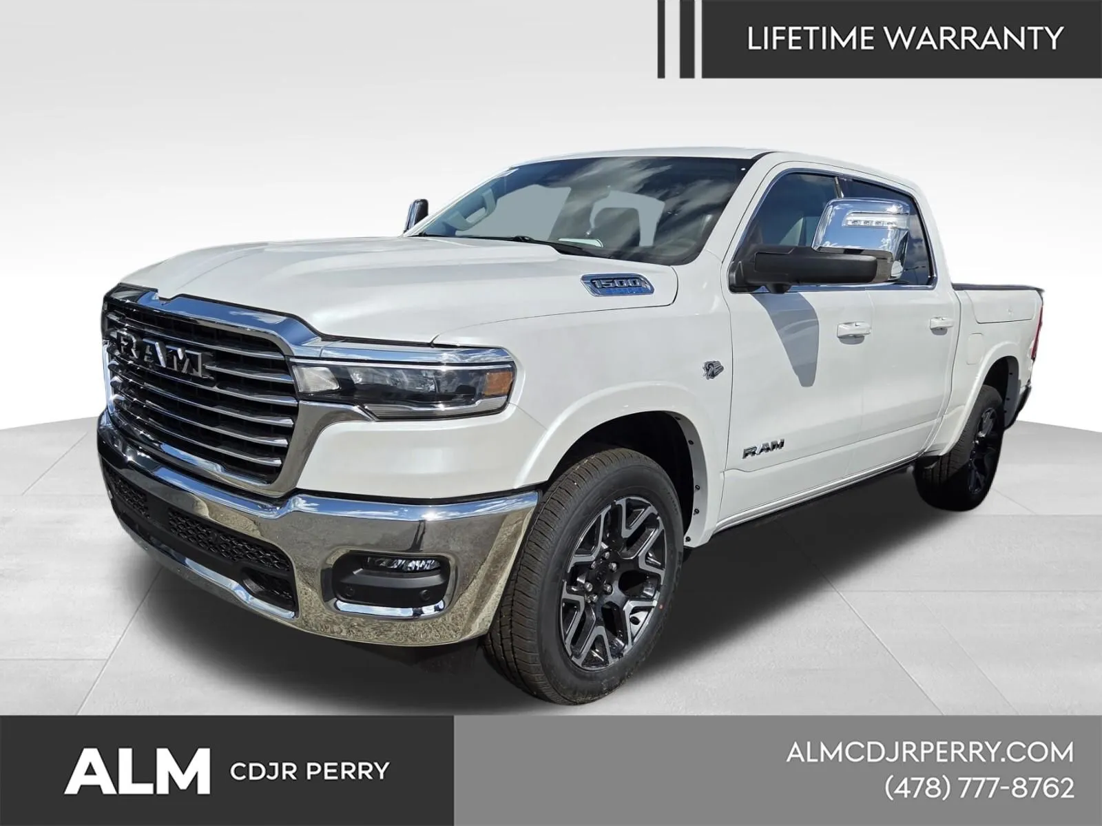 White 2026 Ram 1500 Laramie for sale in Perry, GA