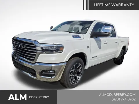 White 2026 Ram 1500 Laramie for sale in Perry, GA