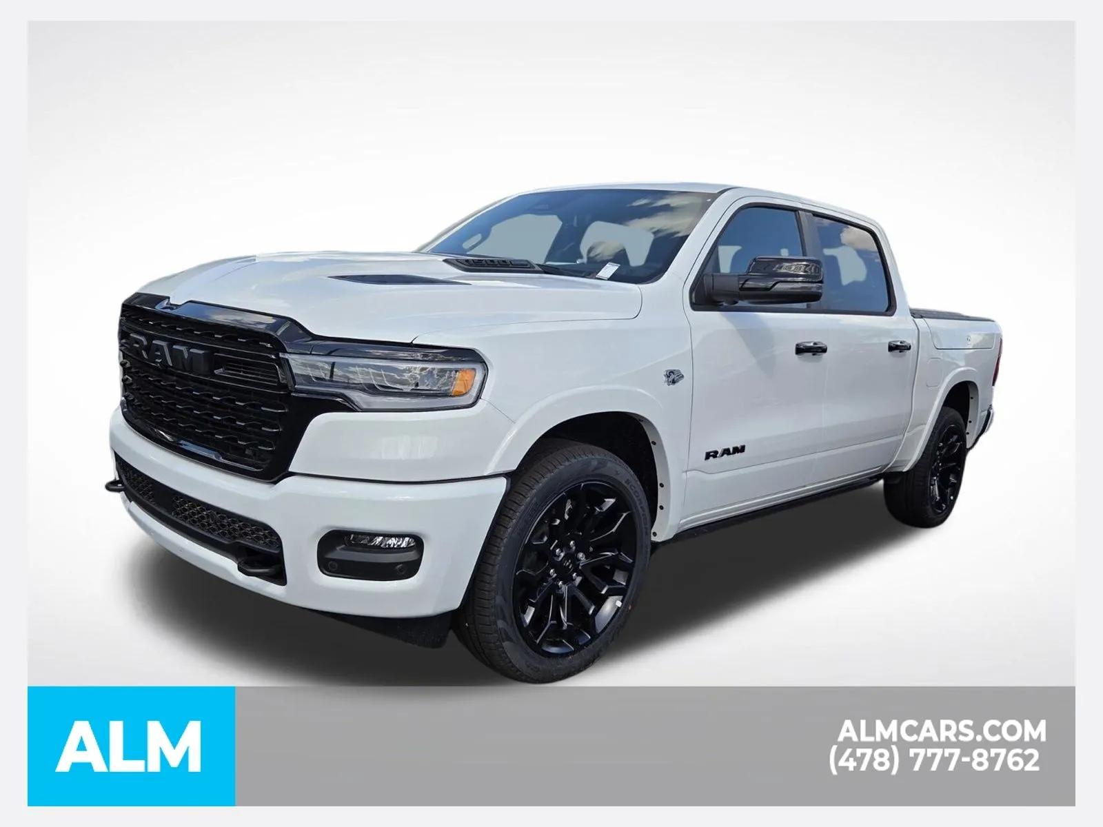 White 2026 Ram 1500 Limited for sale in Perry, GA