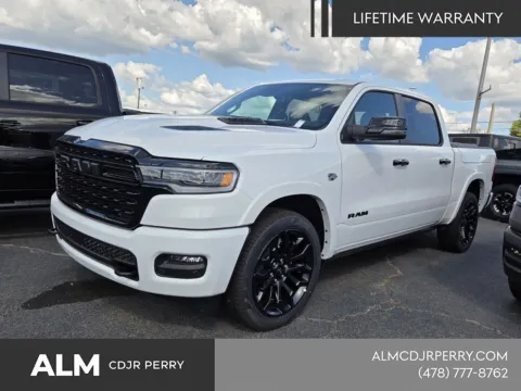 White 2026 Ram 1500 Limited for sale in Perry, GA