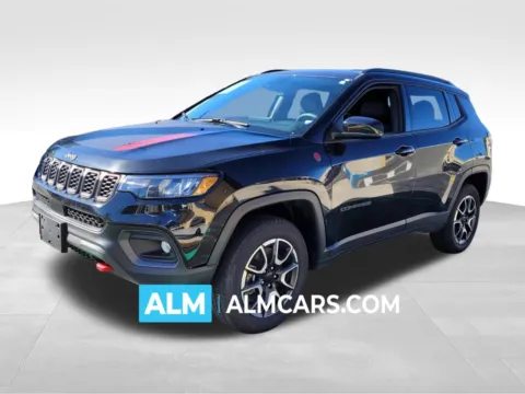 Black 2024 Jeep Compass Trailhawk for sale in Perry, GA