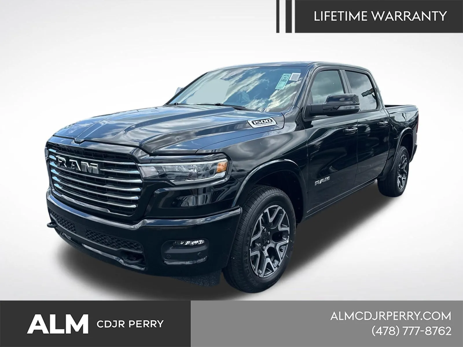 Black 2026 Ram 1500 Laramie for sale in Perry, GA