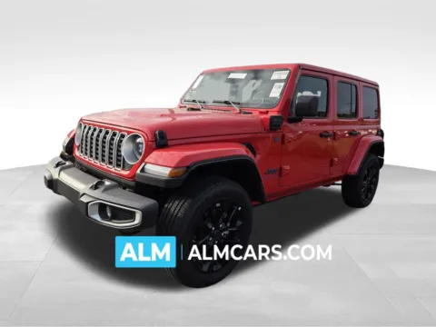 Red 2025 Jeep Wrangler Sahara 4xe for sale in Perry, GA