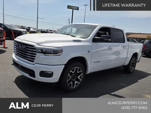 White 2026 Ram 1500 Laramie for sale in Perry, GA