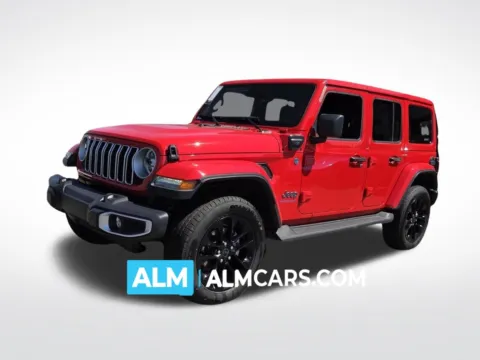 Red 2025 Jeep Wrangler Sahara 4xe for sale in Perry, GA