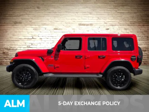 More photos of 2025 Jeep Wrangler Sahara 4xe at ALM CDJR Perry, GA