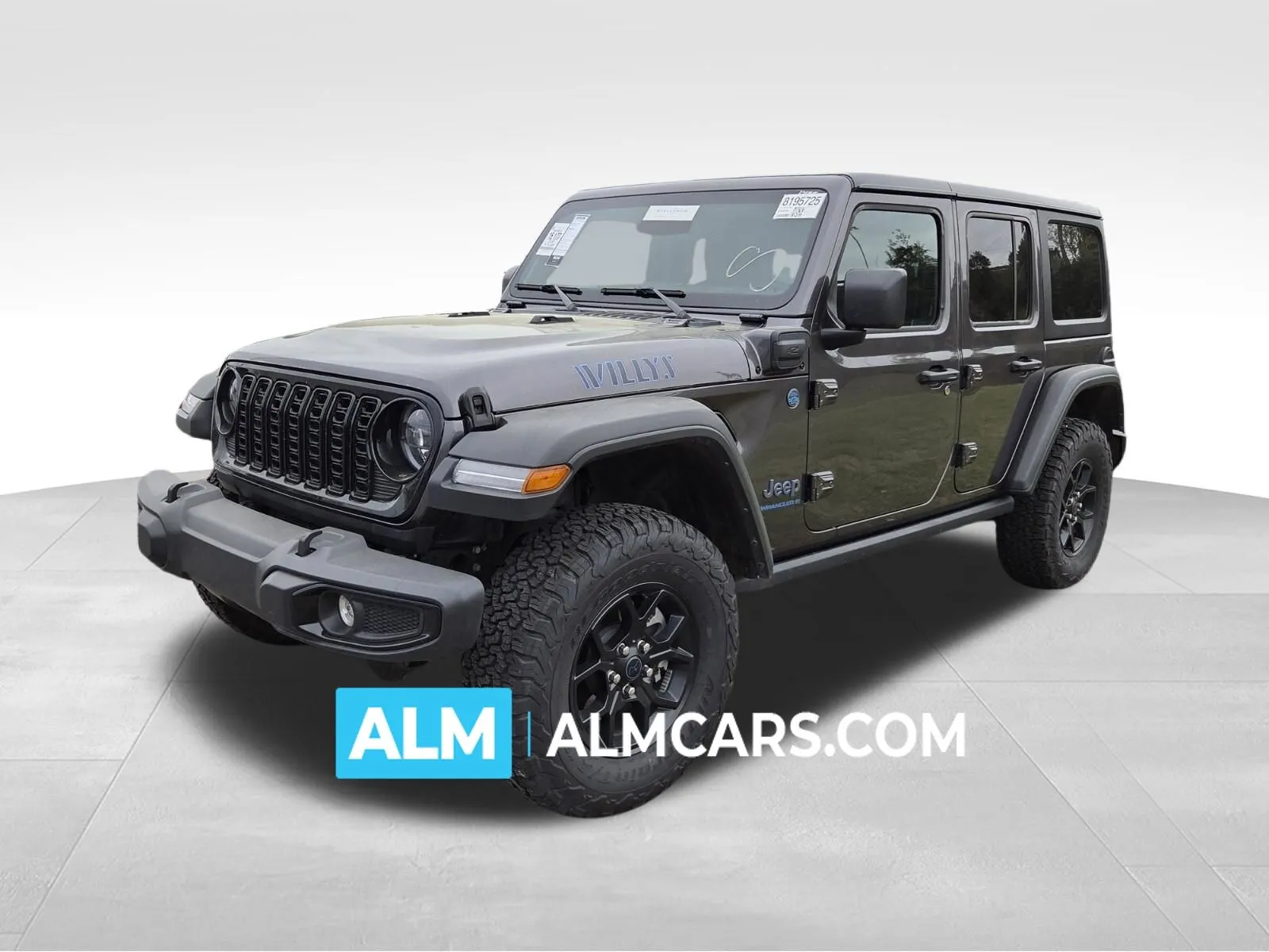 Gray 2025 Jeep Wrangler Willys 4xe for sale in Perry, GA