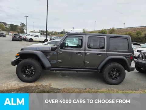 Photos of 2025 Jeep Wrangler Willys 4xe for sale in Perry, GA at ALM CDJR Perry