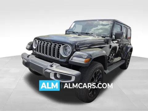 Black 2025 Jeep Wrangler Sahara 4xe for sale in Perry, GA
