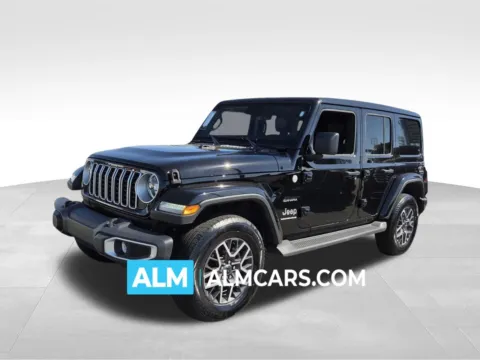 Black 2024 Jeep Wrangler Sahara for sale in Perry, GA