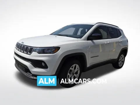White 2025 Jeep Compass Latitude for sale in Perry, GA
