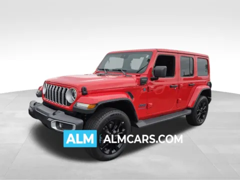 Red 2025 Jeep Wrangler Sahara 4xe for sale in Perry, GA