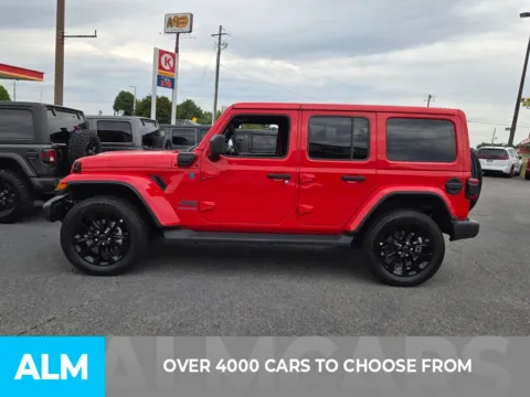 Another view of 2025 Jeep Wrangler Sahara 4xe for sale in Perry, GA at ALM CDJR Perry