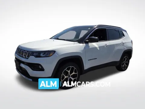 White 2025 Jeep Compass Limited for sale in Perry, GA