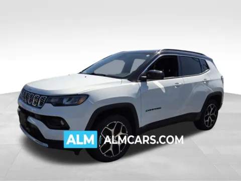 White 2025 Jeep Compass Limited for sale in Perry, GA