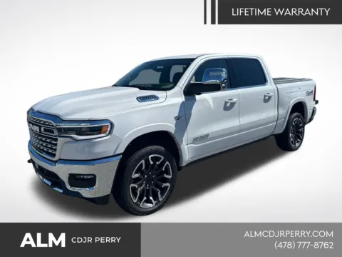 White 2026 Ram 1500 Limited for sale in Perry, GA