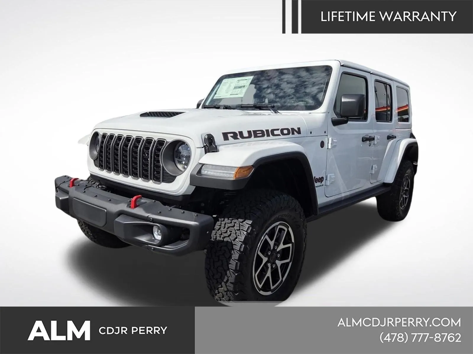 White 2026 Jeep Wrangler Rubicon for sale in Perry, GA
