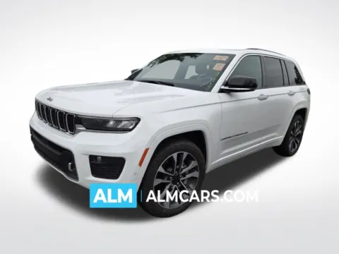 Yellow 2023 Jeep Grand Cherokee Overland for sale in Perry, GA