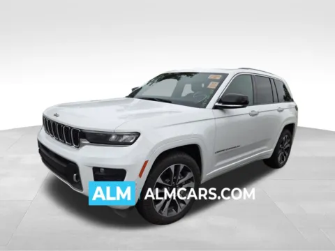 Yellow 2023 Jeep Grand Cherokee Overland for sale in Perry, GA