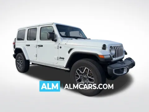 White 2025 Jeep Wrangler Sahara for sale in Perry, GA