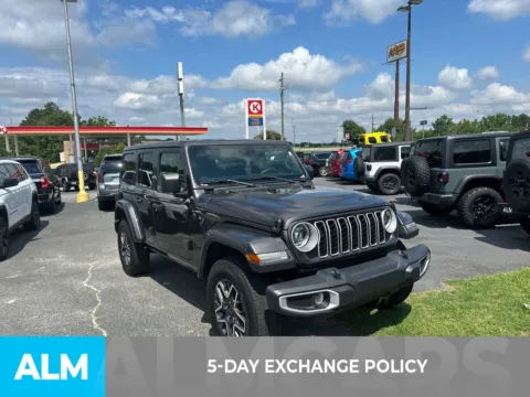More photos of 2025 Jeep Wrangler Sahara at ALM CDJR Perry, GA