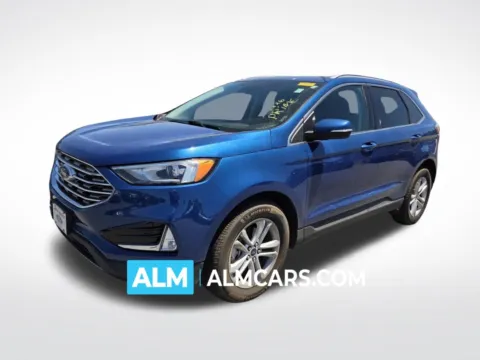 Blue 2020 Ford Edge SEL for sale in Perry, GA