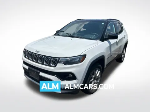 White 2025 Jeep Compass Limited for sale in Perry, GA
