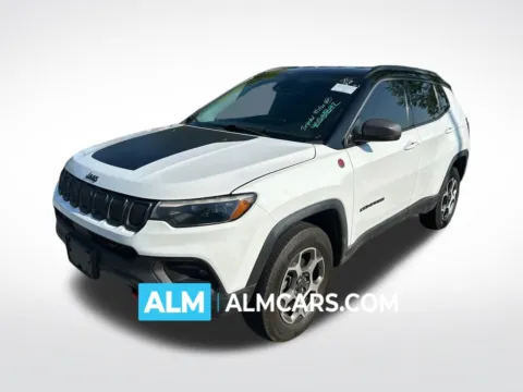 White 2022 Jeep Compass Trailhawk for sale in Perry, GA