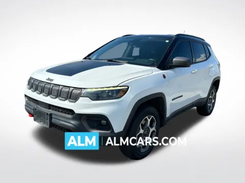 White 2022 Jeep Compass Trailhawk for sale in Perry, GA